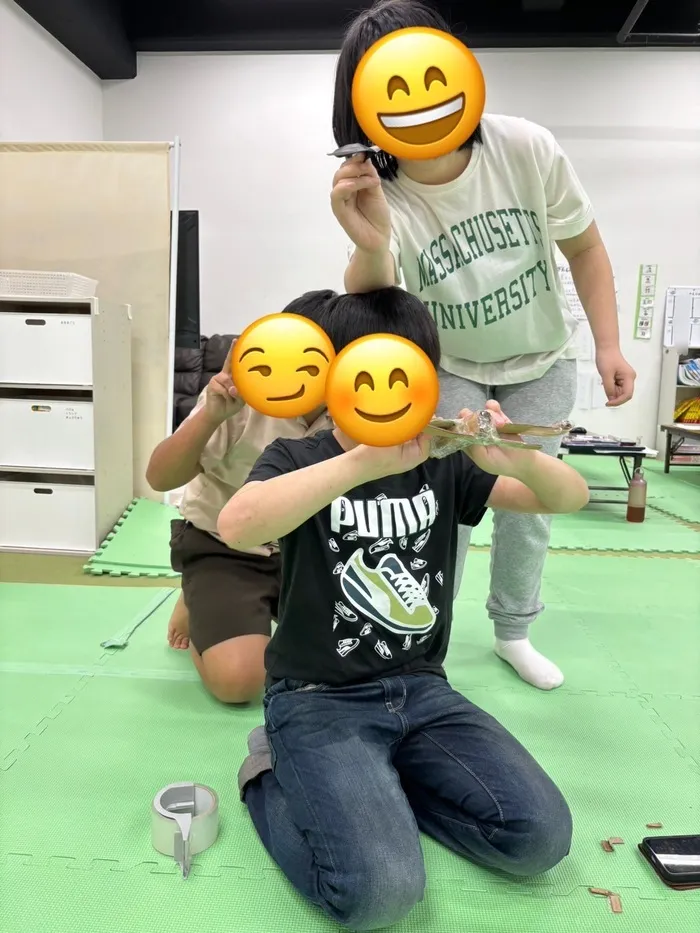 児童発達支援・放課後等デイサービス遊びと学びの森/飛行機飛ばし大会②