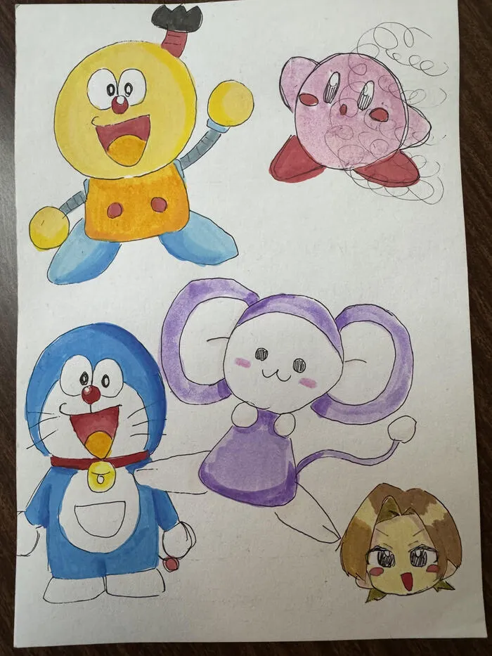 たいしのいえ/絵の具をつかったお絵描きを楽しみました♪