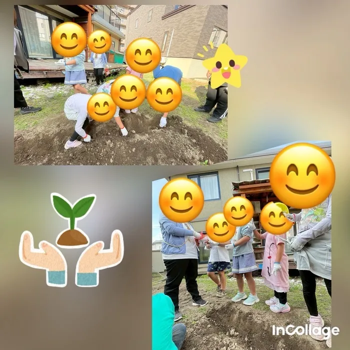 といろ/🥔じゃがいも植えました🥔