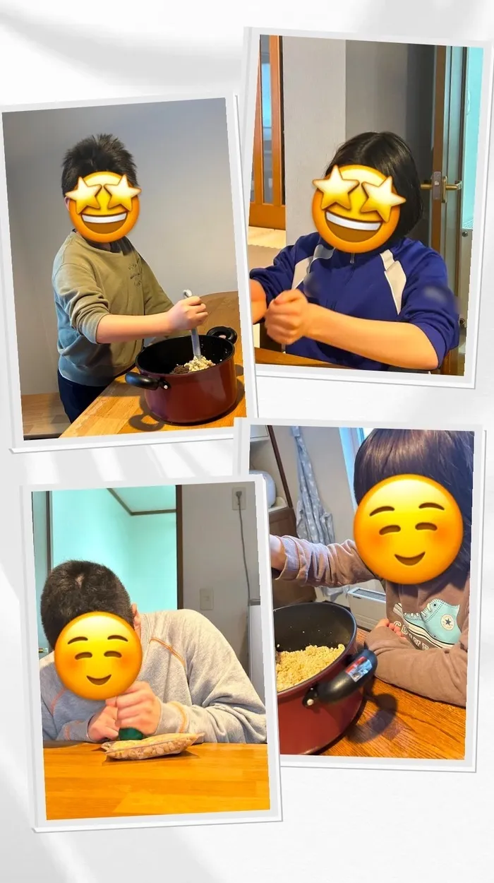 といろ/大豆からの味噌作りをしました〜！