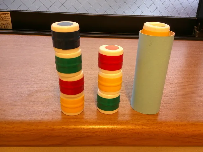 クロッカ東大井/ペットボトルキャップタワー！