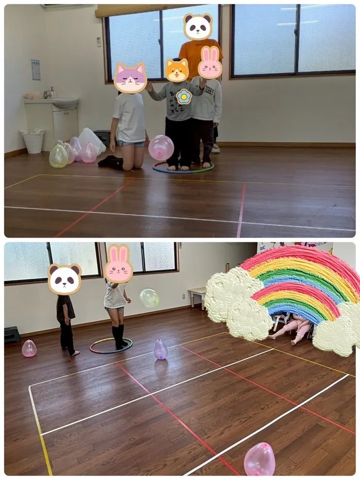 【7月オープン】Apple Junior本厚木教室/風船ビンゴで遊びました🎈 