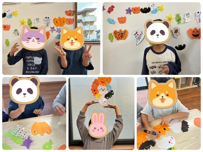 【7月オープン】Apple Junior本厚木教室/ハロウィン飾りを作りました👻