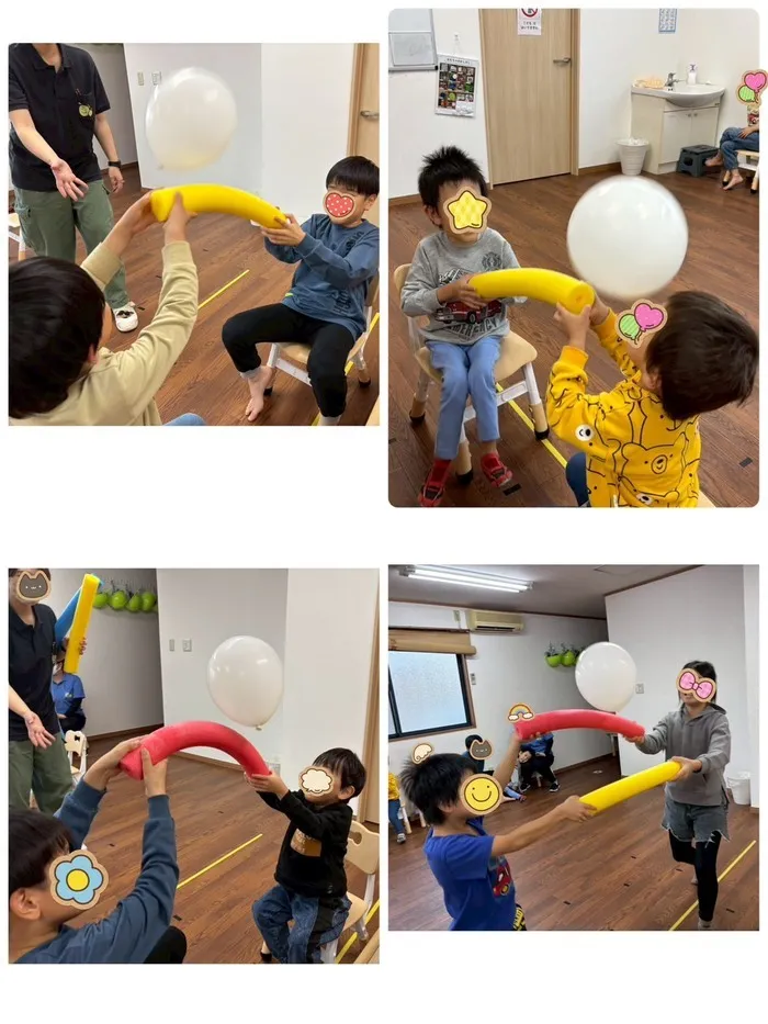 【7月オープン】Apple Junior本厚木教室/風船運びゲームをしました🎈