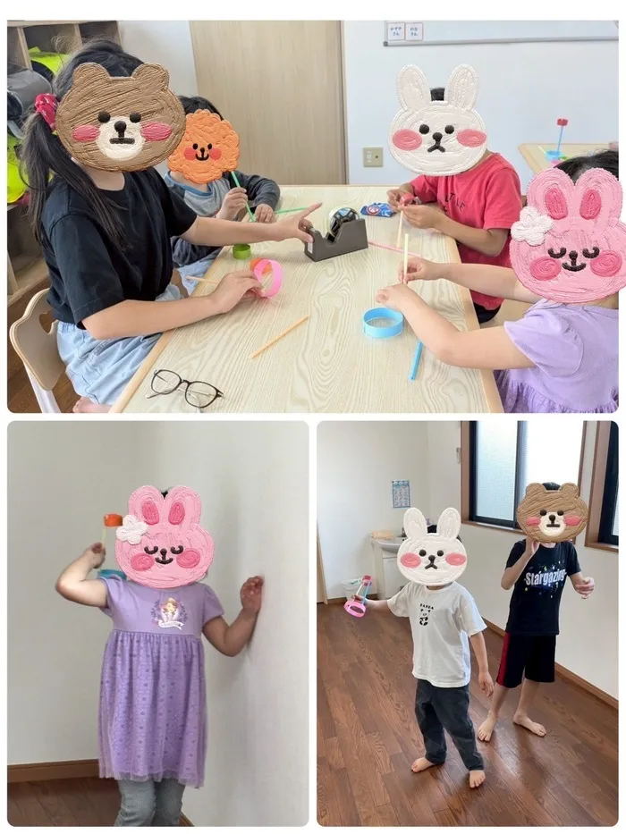 【7月オープン】Apple Junior本厚木教室/ストロー飛行機を作りました🛫
