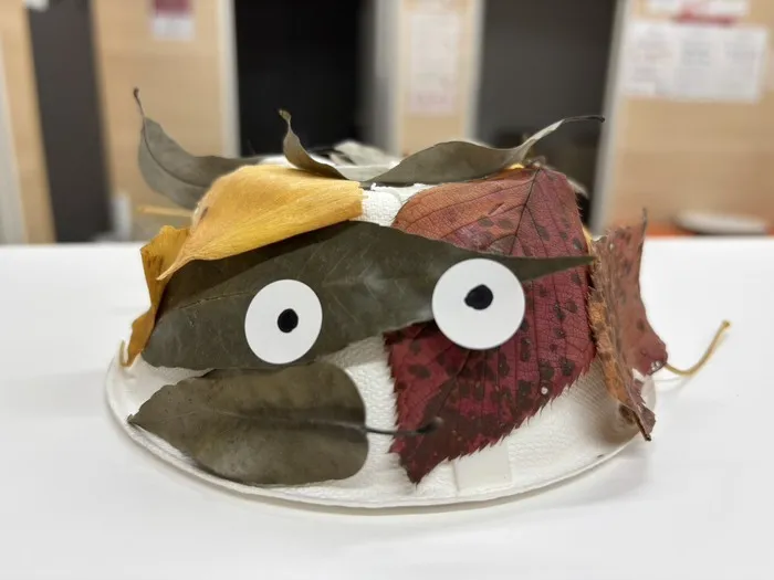 LITALICOジュニア大和教室/落ち葉を使った工作♬