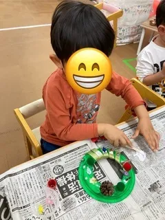 児童発達支援・放課後等デイサービス　IPPOIPPO/🎄クリスマスリース作りに挑戦！