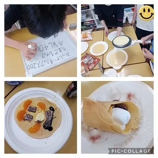 放課後等デイサービス　ウィズ福山川口/おやつクッキング