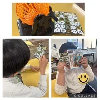 放課後等デイサービス　ウィズ福山川口/春のビンゴ大会