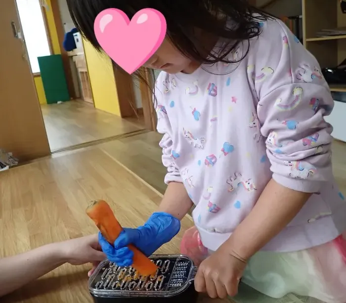 ぽっぷあっぷ/にんじん🥕カップケーキ🧁🐰