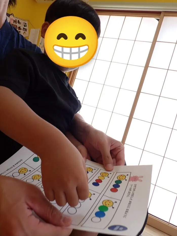 ぽっぷあっぷ/水遊びとシール貼り遊び☀