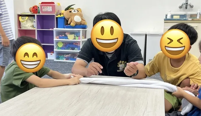 ひまわり　はぁと御殿山/タオルじゃんけん、じゃんけんぽい！