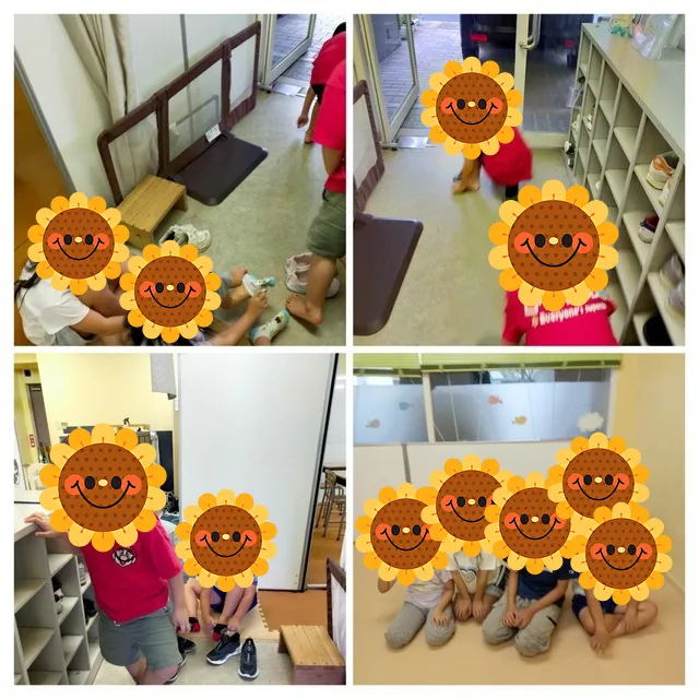 こどもいろ徳力/避難訓練をしました☔