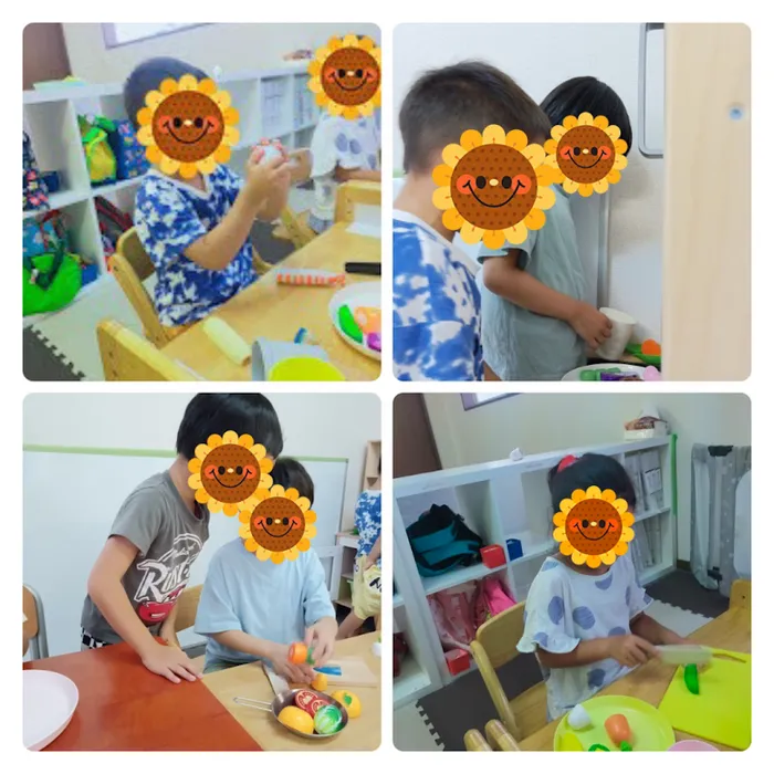 こどもいろ沼/ままごと遊びをしました(^^♪