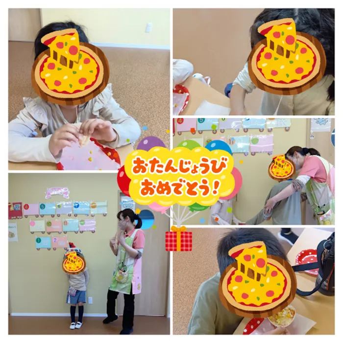 ブロッサムジュニア木幡教室/5月生まれお誕生日会🎂