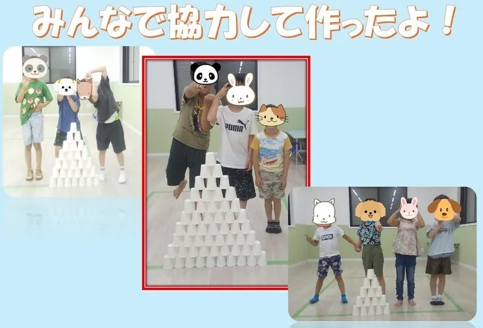 ブロッサムジュニア三ノ輪教室/☆みんなで協力しよう！！☆