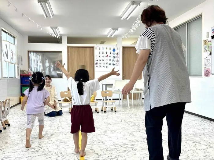 こぱんはうすさくら横浜いずみ教室/バランス遊び