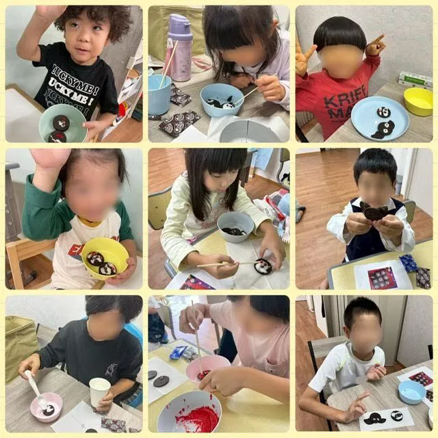 はねる/(集団活動)おやつ作りをしました🍪