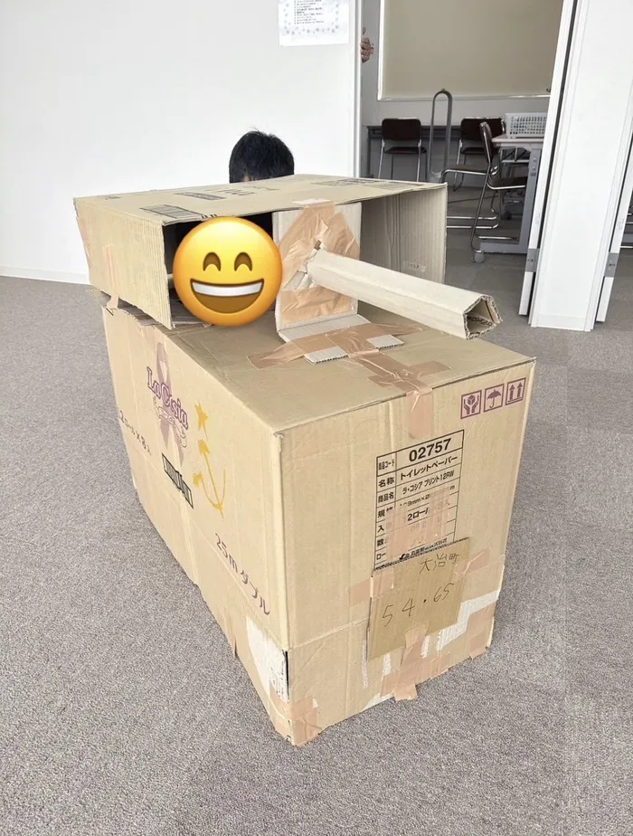 ポラリス大治教室/ダンボール作品📦