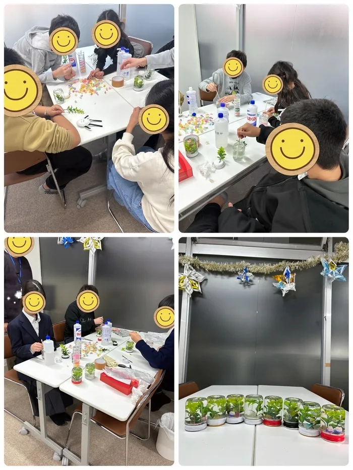 ポラリス大治教室/スノードーム作り⛄