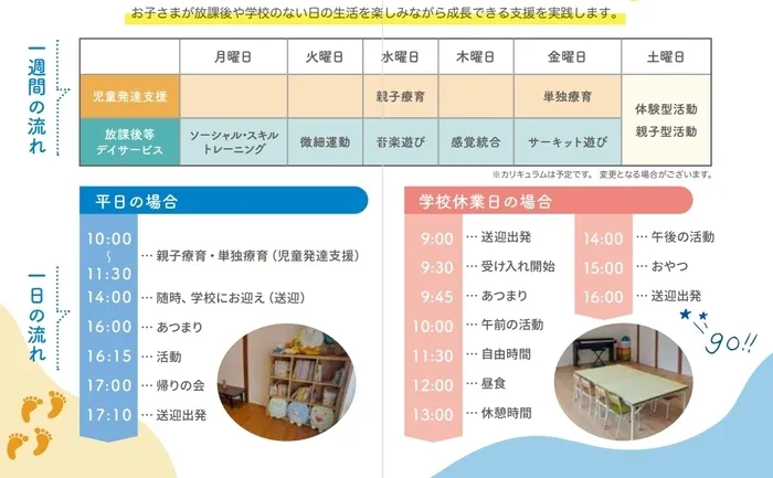 障がい児通所支援事業所　子ども支援の家　いっぽ/プログラム内容