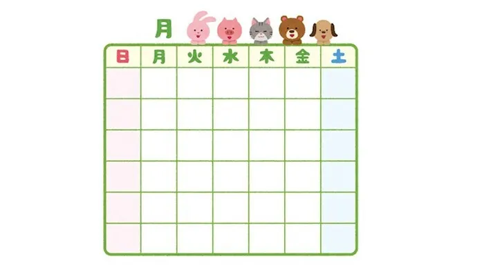 クロッカ町屋/【活動】カレンダーワーク