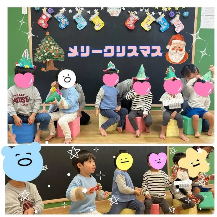  【送迎あり】chouchou粕屋町【施設見学受付中】/クリスマス会🎄