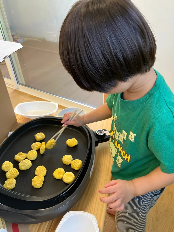  【送迎あり】chouchou粕屋町【施設見学受付中】/お昼の準備🥣