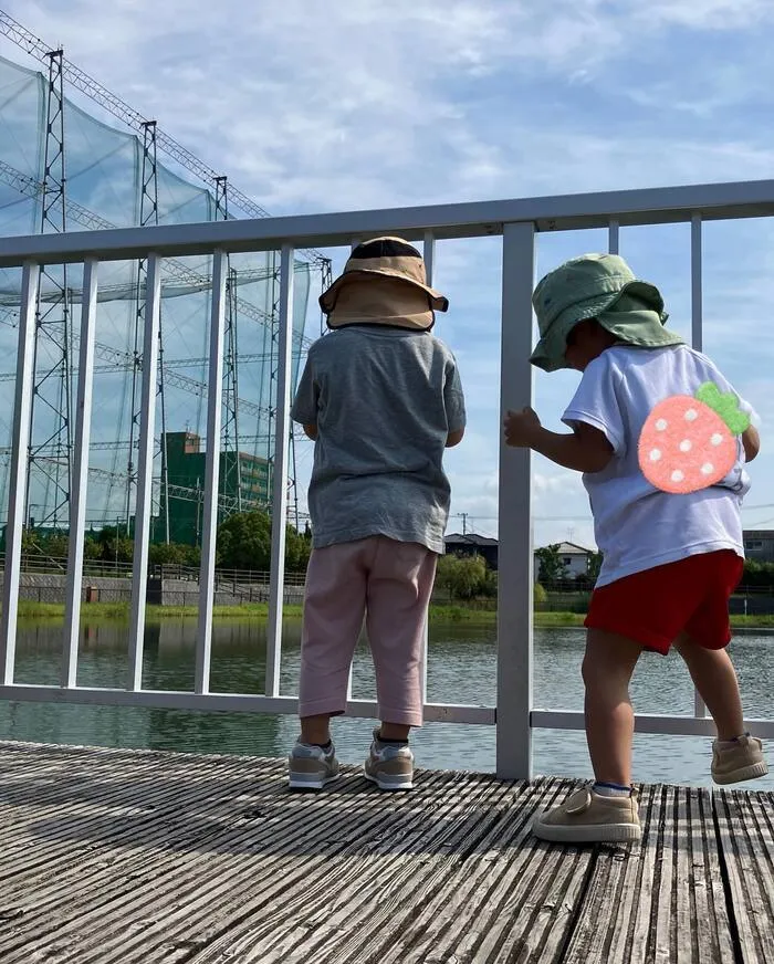  【送迎あり】chouchou粕屋町【施設見学受付中】/阿恵大池公園へお散歩🚶‍➡️