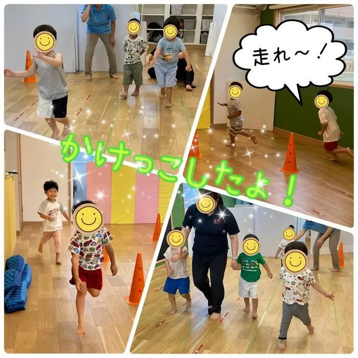  【送迎あり】chouchou粕屋町【施設見学受付中】/徒競走をおこないました🏃💨