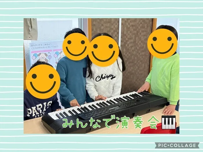 ブロッサムジュニア　新座栗原教室/みんなで演奏会🎹