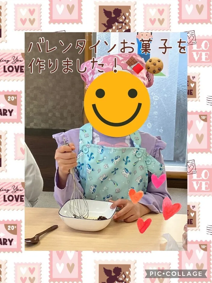 ブロッサムジュニア　新座栗原教室/バレンタインお菓子作り💓🍫🍪