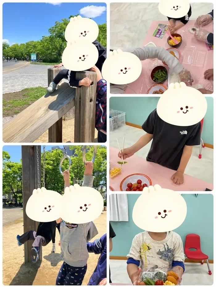 ブロッサムジュニア東住吉教室/春の散歩☘️☀️