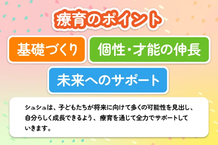 【送迎あり】児童発達支援事業所chouchou（シュシュ）春日部/プログラム内容