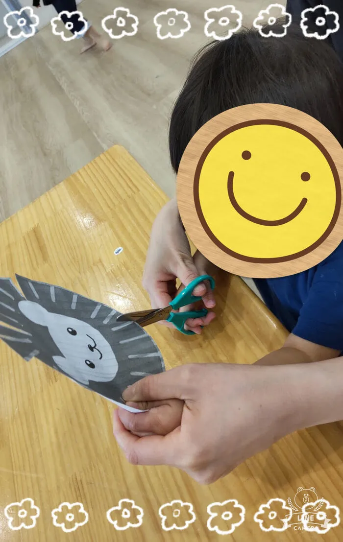 【お預かり時間最大17時】児童発達支援事業所chouchou（シュシュ）本庄/✂✂はさみ練習✂✂