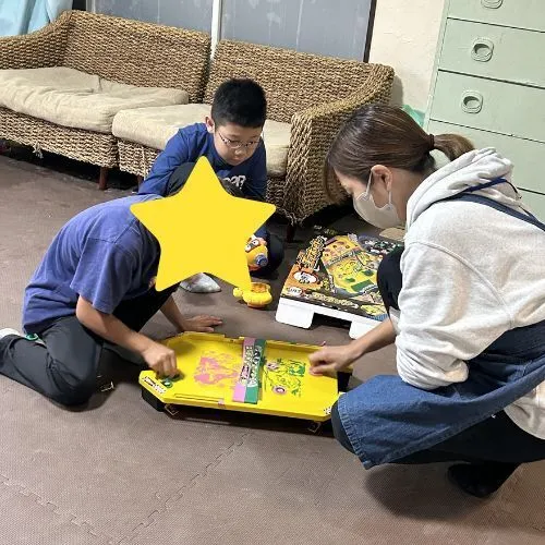 放課後等デイサービス ぷるめりあ/3台目ホッケーゲーム