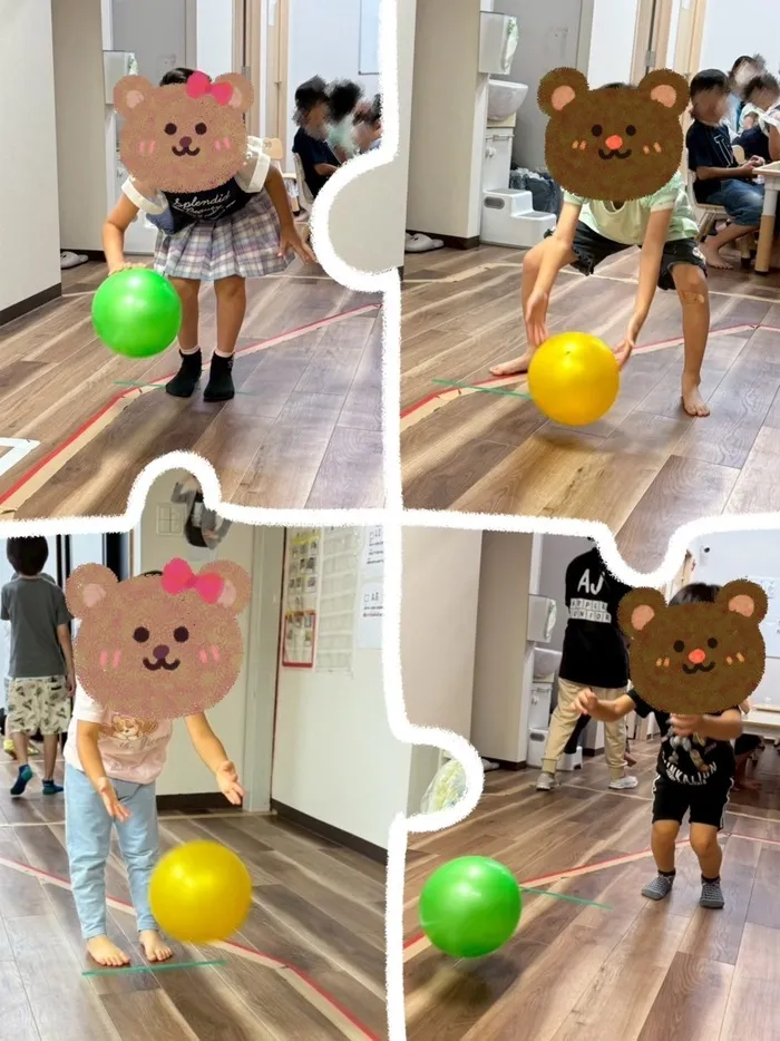 AppleJunior上鶴間教室/ペットボトルボーリング