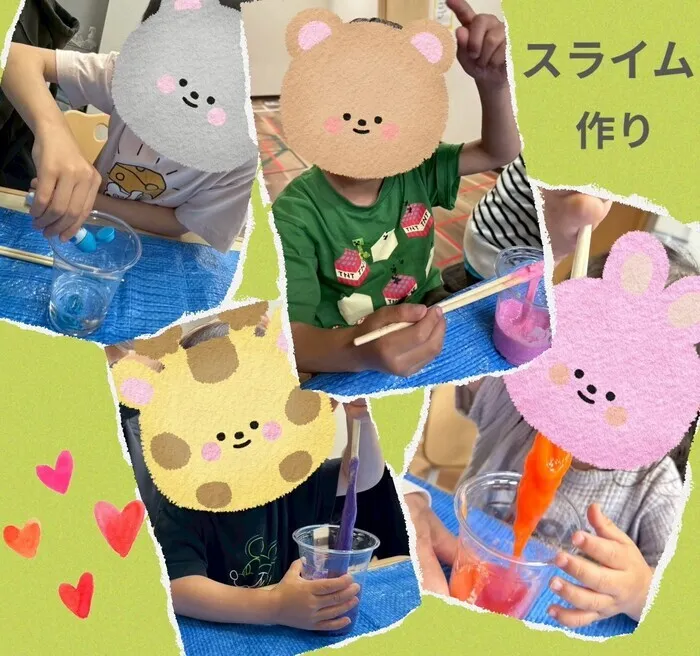 AppleJunior上鶴間教室/スライム作り