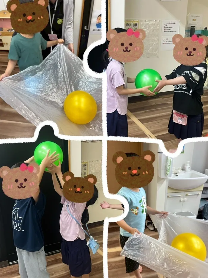 AppleJunior上鶴間教室/ボール運び