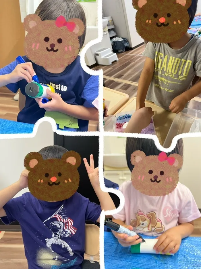 AppleJunior上鶴間教室/万華鏡づくり