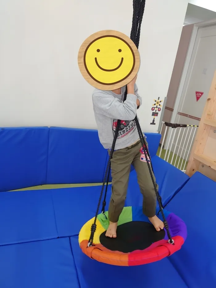 個別療育のゆめラボ宇品教室【平日午前に空きあり◎見学・体験受付中！】/立ち漕ぎだってできるよ！