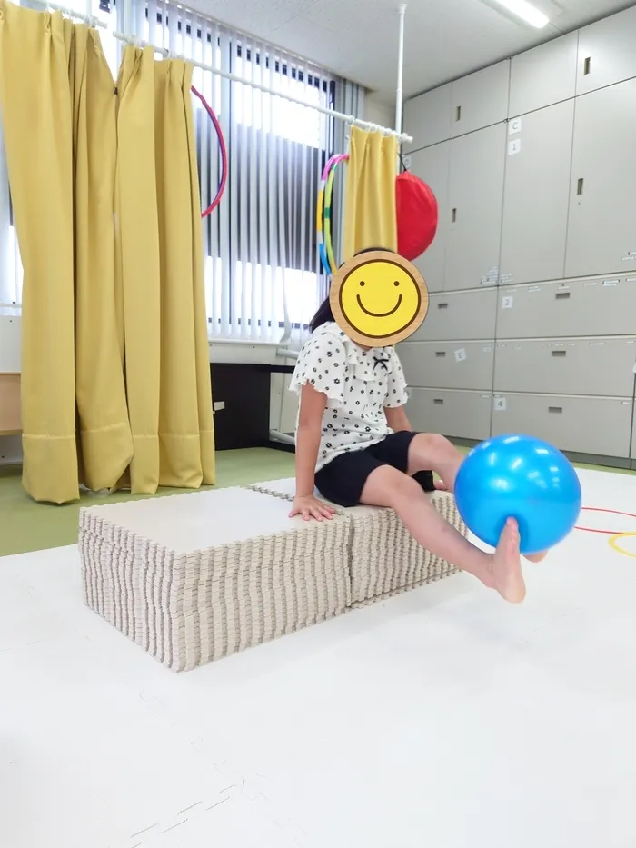 個別療育のゆめラボ宇品教室/ボール運び🏐