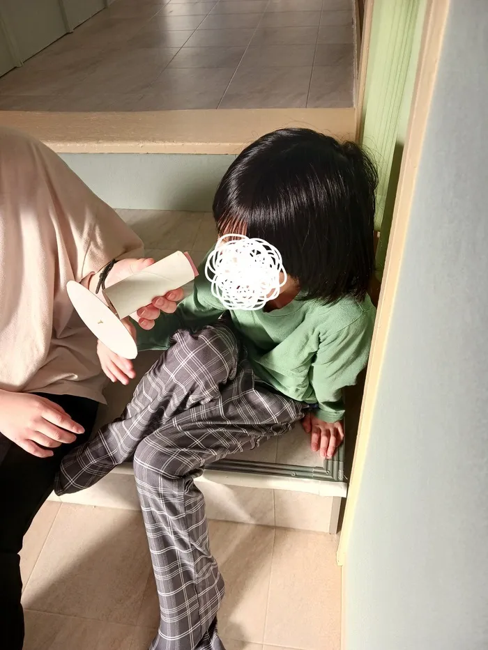 児童発達支援・放課後等デイサービス　ポーラベア/万華鏡を作りました④