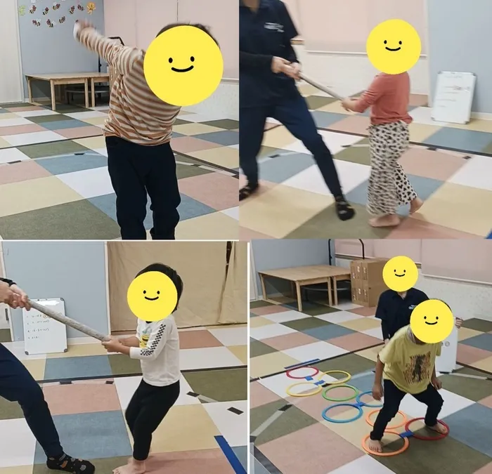 フラワーきっずのびるこ（東邦ガスグループ）/運動あそび