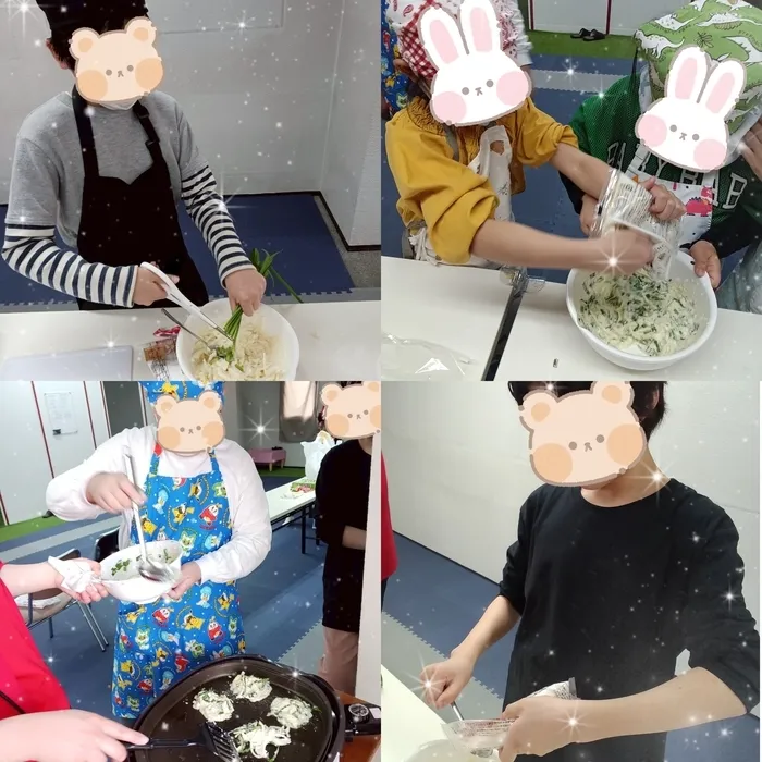 All right 荏田南教室/豆腐チヂミ作り🍴