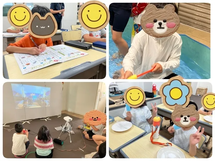 Gripキッズ大宮日進校　第2教室/☀️夏休み宿題DAY☀️＆💕お楽しみレク💕