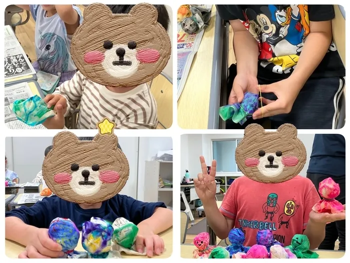 Gripキッズ大宮日進校　第2教室/✂️🎨季節の工作🎨✂️『てるてる坊主』