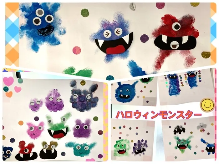 Gripキッズ大宮日進校　第2教室/🎃ハロウィン製作🎃モンスター⭐️⭐️