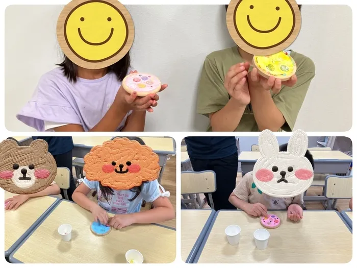 Gripキッズ大宮日進校　第2教室/✂️🎨工作🎨✂️『手作りコースター』