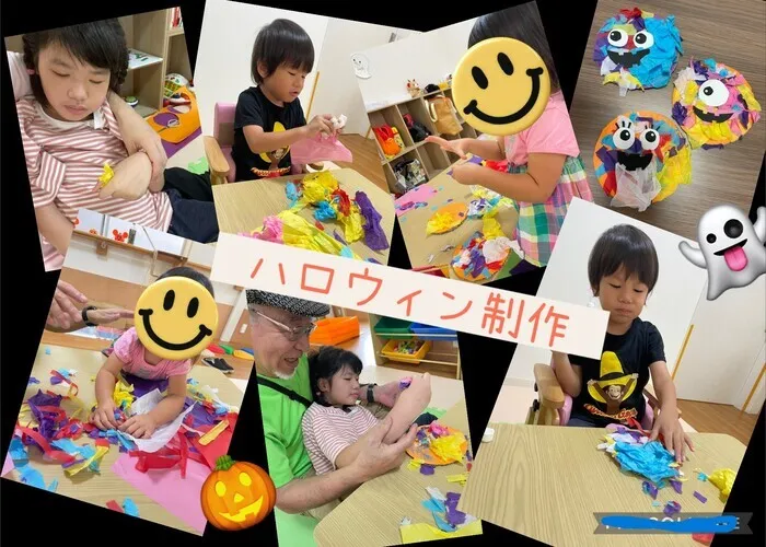 多機能型事業所あおい/ハロウィンの制作をしました🎃part２